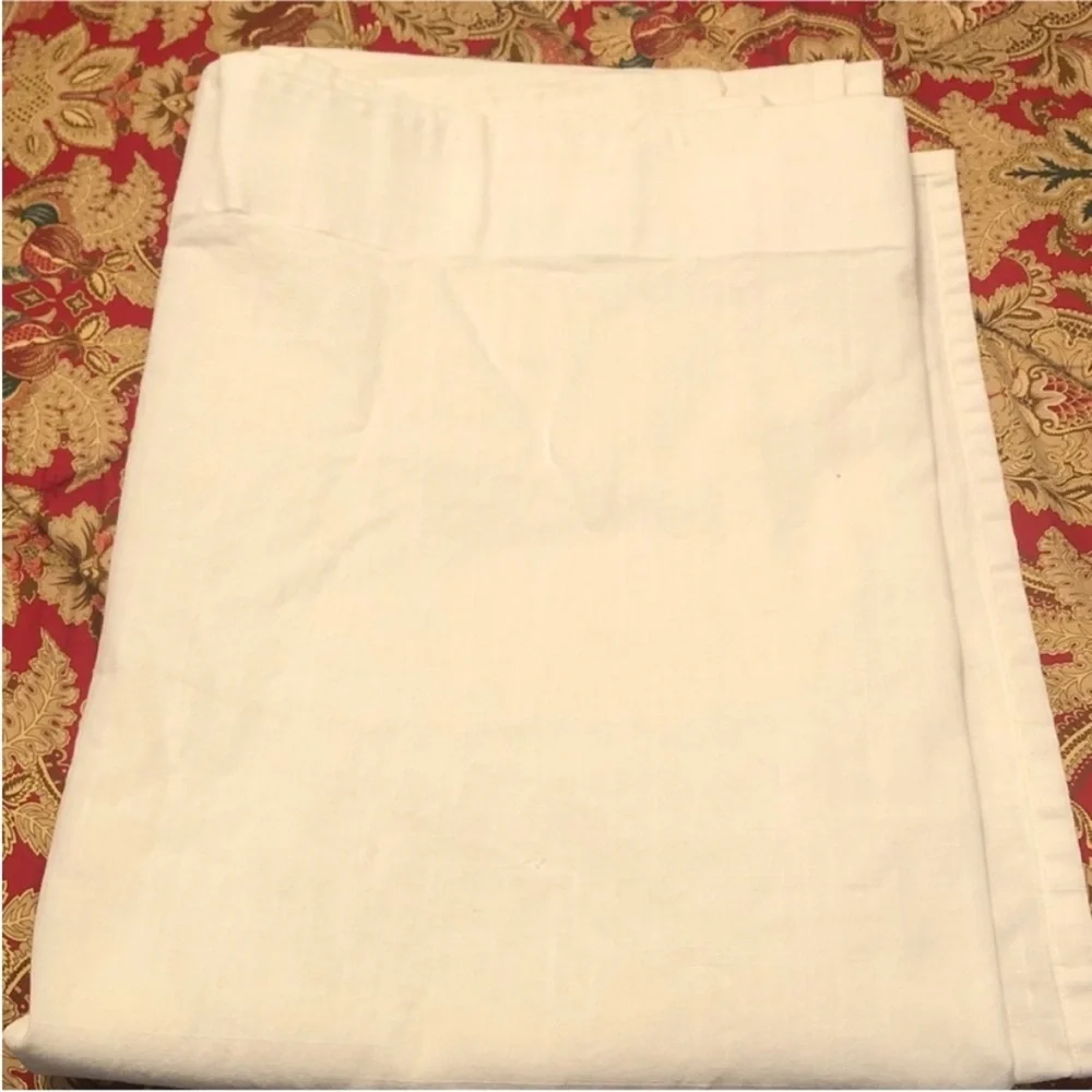 IKEA 1 White Light Cream Curtain Panel 91”